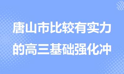 唐山市比较有实力的高三基础强化冲刺集训班