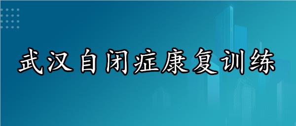 武汉口碑不错的自闭症康复训练机构一览表