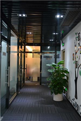 广州维基教育的校区走廊