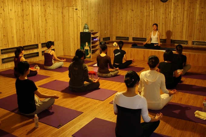 广州千水莲瑜伽培训