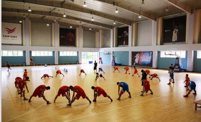 厦门哈林秀王篮球训练营学校环境