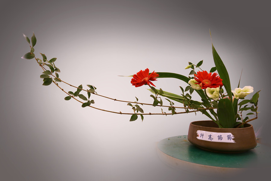 南京传统中式插花的基本造型