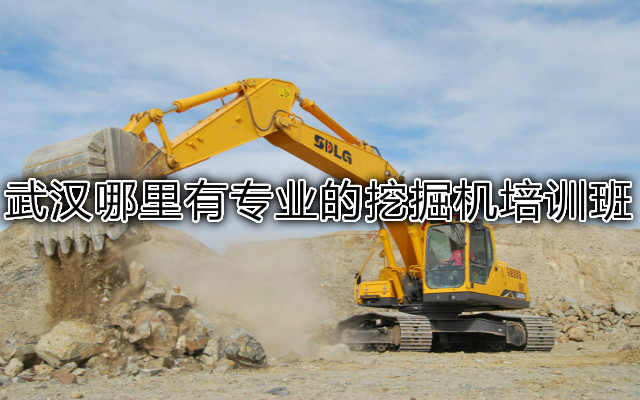 武汉哪里有专业的挖掘机培训班