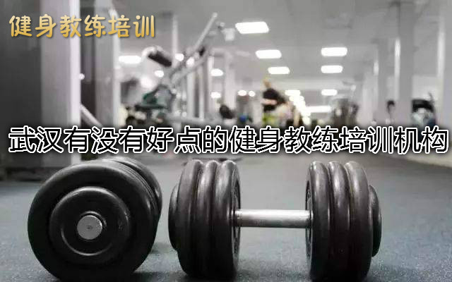 武汉有没有好点的健身教练培训机构