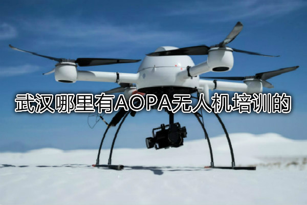 武汉哪里有AOPA无人机培训的