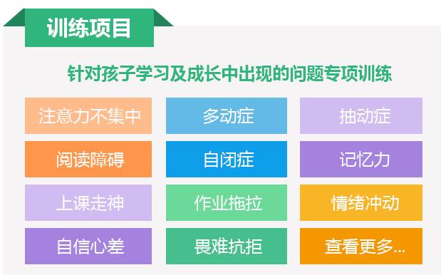上海儿童注意力训练机构一览表