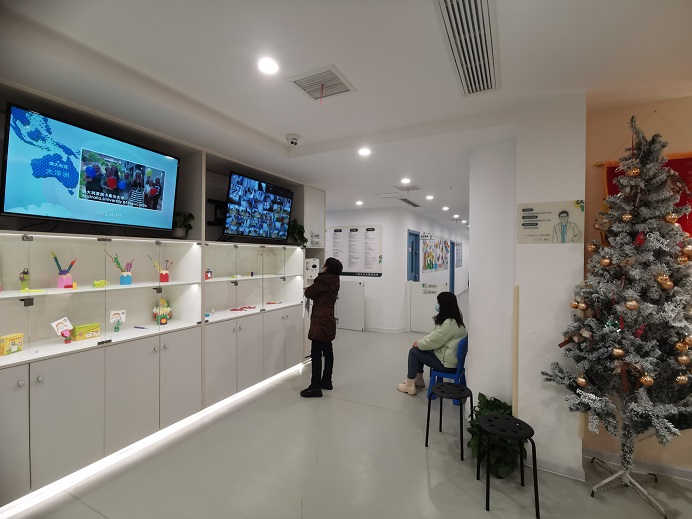 重庆自闭症康复训练中心走廊环境