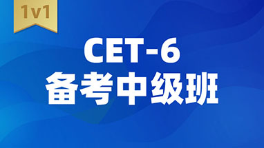 CET-6备考中级班1V1