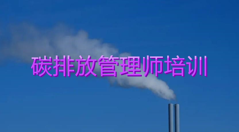 全国武汉碳排放评估师统一指定报名入口